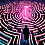 The Labyrinth of NFT Taxation**
    A lone figure, embodying an Arab digital art enthusiast, stands at a crossroads within a chaotic, glowing digital labyrinth. Around them, abstract representations of NFT artworks float alongside complex, jumbled tax forms, cryptocurrency symbols (like ETH), and question marks. The ground beneath them looks like a fragmented digital minefield, with digital lines extending into an uncertain horizon. The color palette is a mix of neon lights and darker, uncertain tones, highlighting the confusion and uncertainty of navigating NFT taxation. The atmosphere is challenging yet futuristic. Digital art, conceptual, surreal, high detail.

2.  **Prompt for
